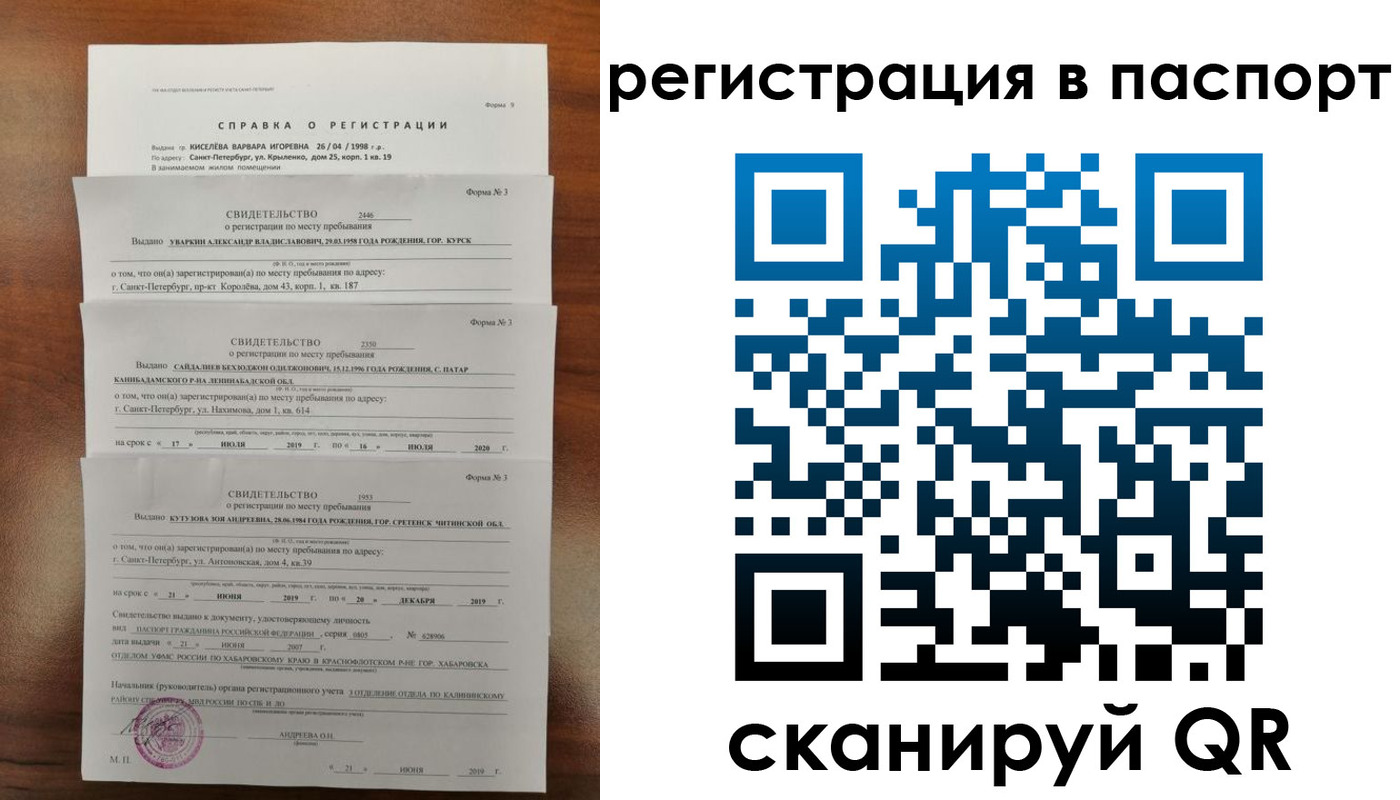 временная регистрация законно в Югорске